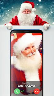 Скачать Санта-Клаус видео звонок (розыгрыш) (Разблокированная) версия 2.0 apk на Андроид