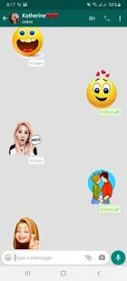 Скачать Emoji : наклейки для WhatsApp - WAStickerapps (Все открыто) версия 1.7 apk на Андроид