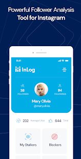 Скачать InLog - Кто смотрел мой профиль Instagram (Полная) версия 1.0 apk на Андроид
