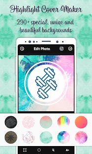 Скачать Highlight Cover Maker - Covers For Instagram Story (Все открыто) версия 1.0.3 apk на Андроид
