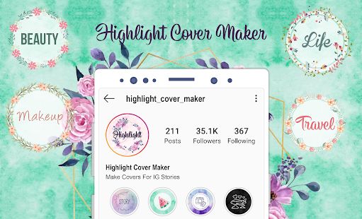 Скачать Highlight Cover Maker - Covers For Instagram Story (Все открыто) версия 1.0.3 apk на Андроид
