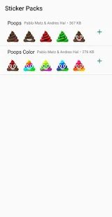 Скачать Stickers Poops WhatsApp - WAStickerApps (Все открыто) версия 0.2 apk на Андроид