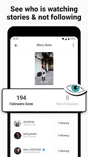 Скачать FollowMeter - Unfollowers Analytics for Instagram (Без кеша) версия 4.3 apk на Андроид