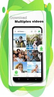 Скачать Status Saver 2020 - загрузчик видео всех состояний (Разблокированная) версия 1.10 apk на Андроид