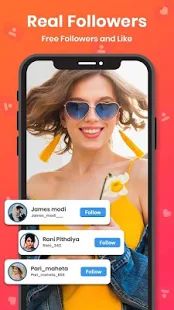 Скачать Real Followers For Instagram & Like for Insta tags (Без кеша) версия 2.5.9 apk на Андроид