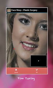 Скачать Face Warp - Plastic Surgery (Без кеша) версия 2.5.9 apk на Андроид