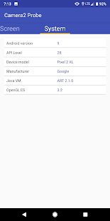 Скачать Camera2 API Probe (Полный доступ) версия 0.9.20 apk на Андроид