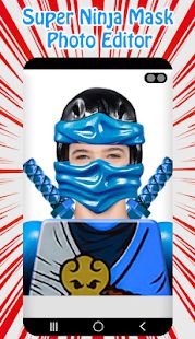 Скачать Super Ninja Mask Photo Editor (Без Рекламы) версия 1.4 apk на Андроид