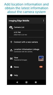 Скачать Imaging Edge Mobile (Встроенный кеш) версия 7.4.1 apk на Андроид