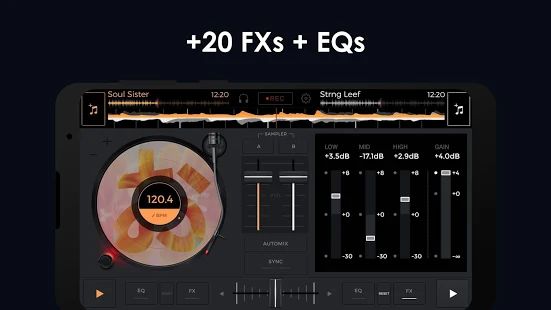 Скачать edjing Mix: музыкальный микшер (Все открыто) версия 6.36.00 apk на Андроид