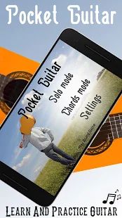 Скачать Карманная гитара: приложение Virtual Guitar Pro (Полный доступ) версия 4.0.0 apk на Андроид