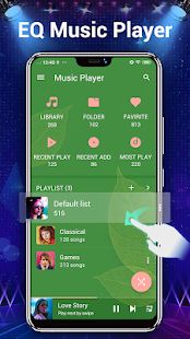 Скачать Музыкальный плеер - Mp3 Player (Разблокированная) версия 1.6.0 apk на Андроид