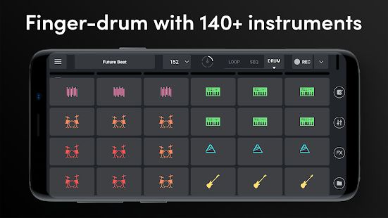 Скачать Remixlive - Make Music & Beats (Полный доступ) версия 5.2.2 apk на Андроид