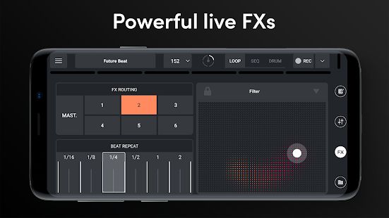 Скачать Remixlive - Make Music & Beats (Полный доступ) версия 5.2.2 apk на Андроид