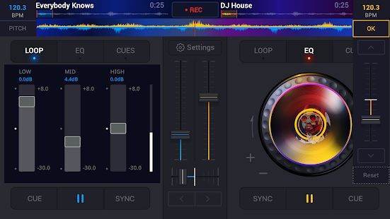 Скачать DJ it! - музыкальный микшер (Встроенный кеш) версия 0.3 apk на Андроид