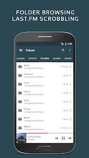 Скачать Pulsar Музыкальный плеер - Pulsar Music Player (Полный доступ) версия 1.10.0 apk на Андроид
