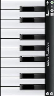 Скачать Pocket Piano - идеальное пианино (Полный доступ) версия 1.0.4 apk на Андроид