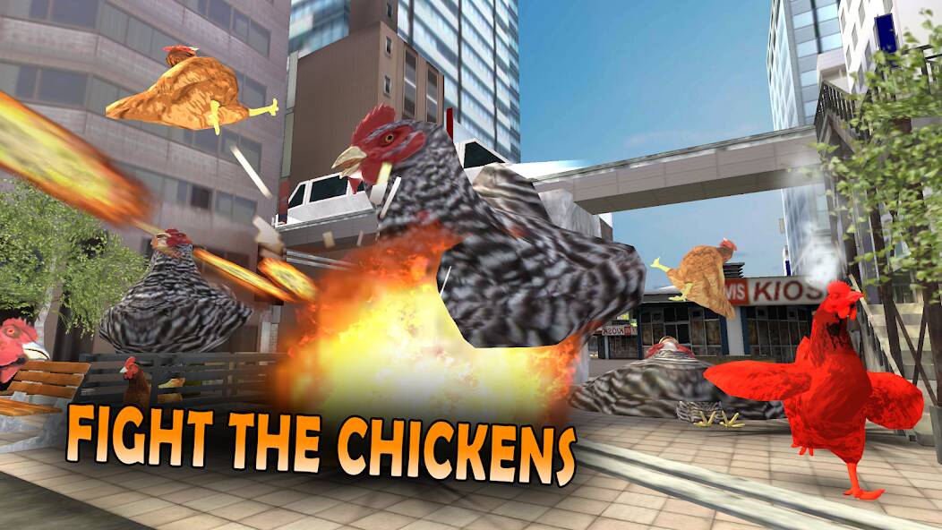 Скачать Cluck Shot: Chicken Gun Game (Взлом на монеты) версия 1.7.2 apk на Андроид
