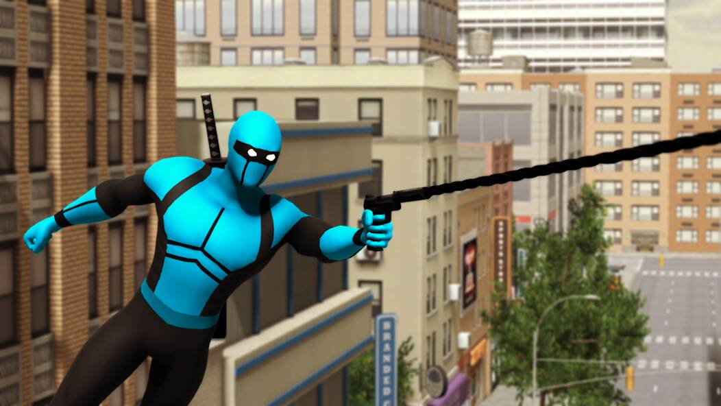 Скачать Blue Ninja : Superhero Game (Взлом на монеты) версия 1.6.5 apk на Андроид