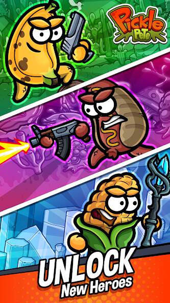 Скачать Pickle Pete: Уцелевший (Взлом на деньги) версия 0.3.2 apk на Андроид