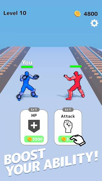 Скачать Draw Action: Freestyle Fight (Взлом на монеты) версия 2.3.2 apk на Андроид