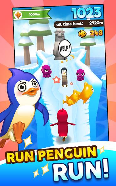Скачать Super Penguins (Взлом на деньги) версия 2.2.2 apk на Андроид