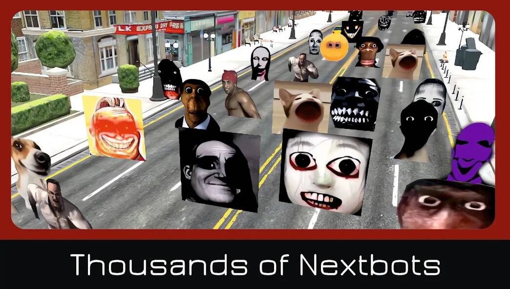 Скачать Nextbots Online: Scary Games (Взлом на деньги) версия 2.9.7 apk на Андроид