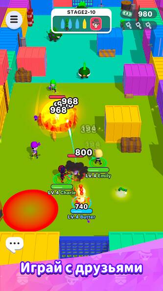 Скачать Smash Party - Hero Action Game (Взлом на монеты) версия 1.6.7 apk на Андроид