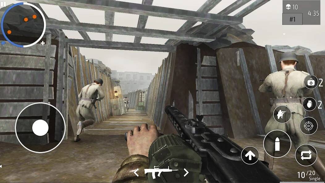 Скачать World War 2 Shooter оффлайн (Взлом на деньги) версия 1.9.5 apk на Андроид
