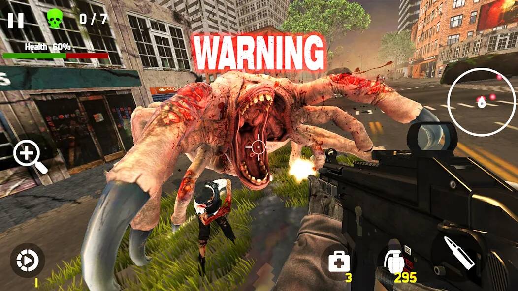 Скачать Zombie Hunter - Shooting Game (Взлом на деньги) версия 2.1.2 apk на Андроид