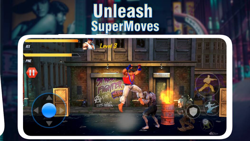 Скачать Street Fighting Final Fighter (Взлом открыто все) версия 1.4.7 apk на Андроид