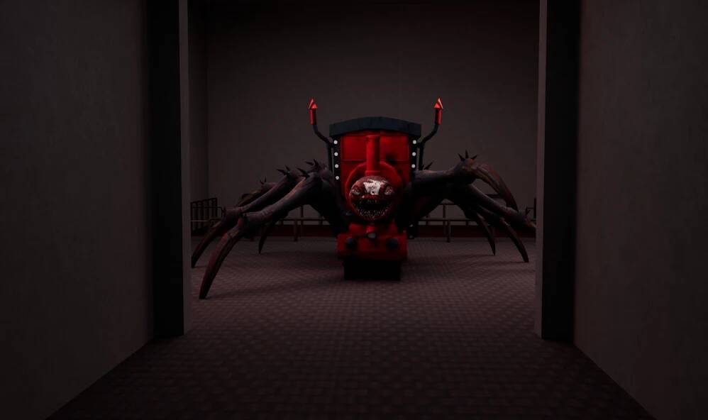 Скачать Spider Train Monsters Survival (Взлом на деньги) версия 1.8.3 apk на Андроид