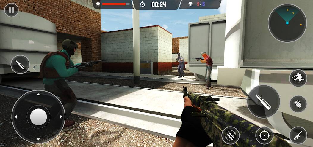 Скачать Target Ops - FPS Shooting Game (Взлом на деньги) версия 0.5.5 apk на Андроид