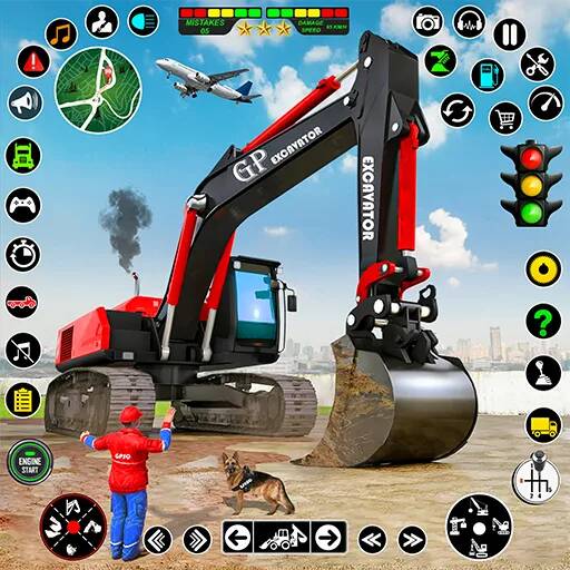 Скачать Real Road Construction Games (Взлом на деньги) версия 0.6.7 apk на Андроид