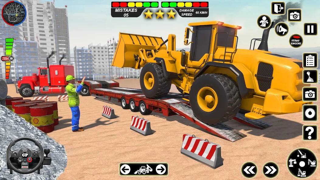 Скачать Real Road Construction Games (Взлом на деньги) версия 0.6.7 apk на Андроид