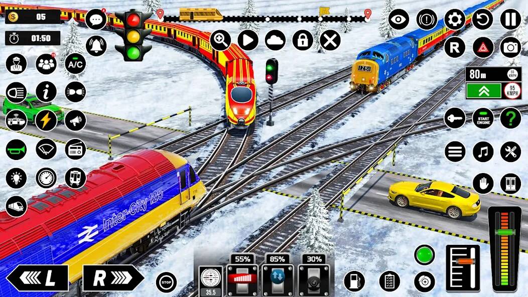 Скачать Русский Симуляторы поездов 3D (Взлом открыто все) версия 0.6.8 apk на Андроид