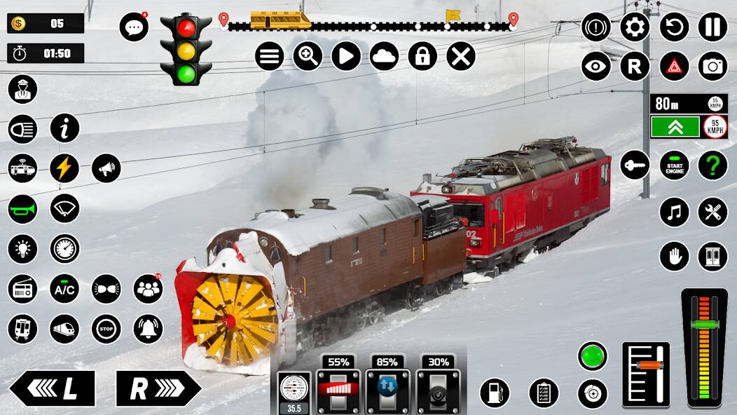 Скачать Русский Симуляторы поездов 3D (Взлом открыто все) версия 0.6.8 apk на Андроид