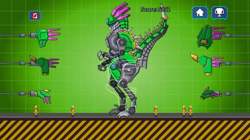 Скачать Velociraptor Rex Dino Robot (Взлом на деньги) версия 2.4.1 apk на Андроид