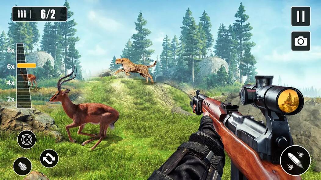 Скачать снайперская охота на животных (Взлом открыто все) версия 2.5.6 apk на Андроид