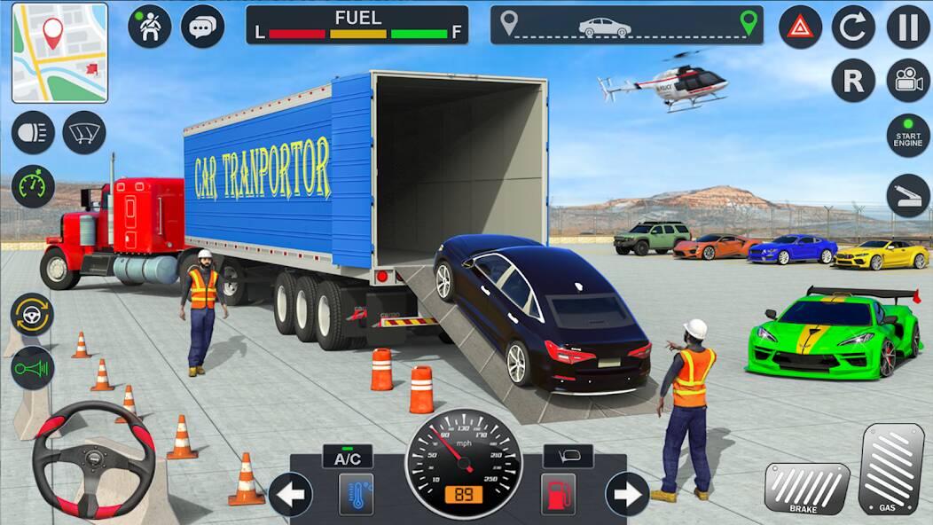 Скачать автомобиль перевозчик грузовик (Взлом открыто все) версия 0.5.7 apk на Андроид
