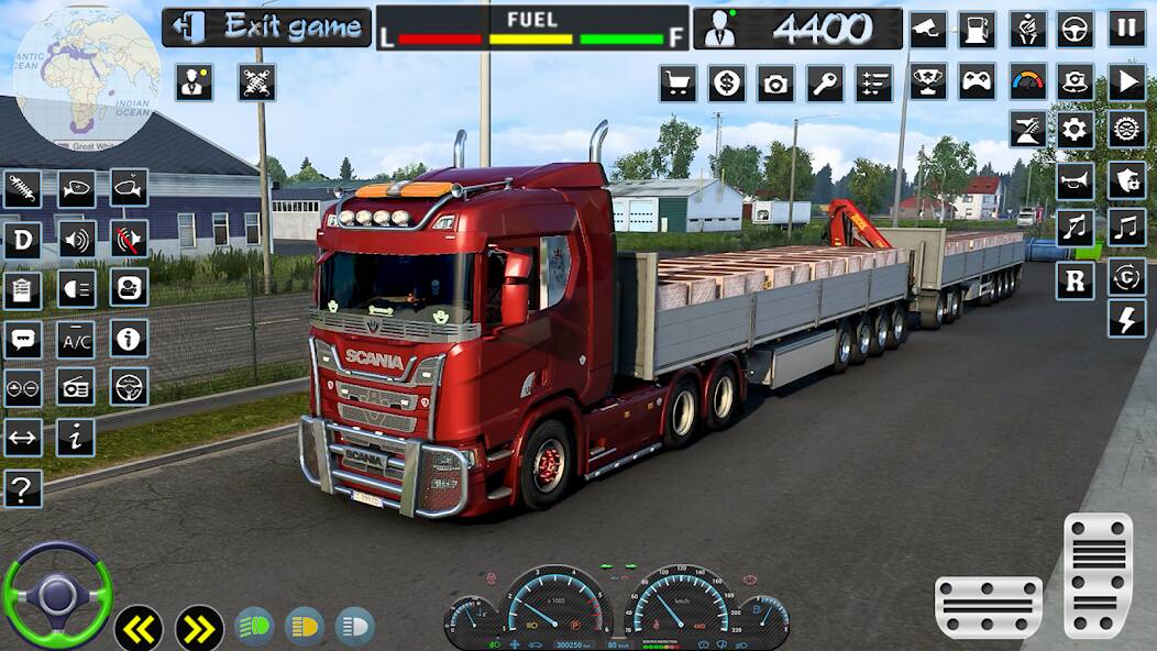 Скачать Truck Simulator Америка США (Взлом на монеты) версия 0.2.8 apk на Андроид