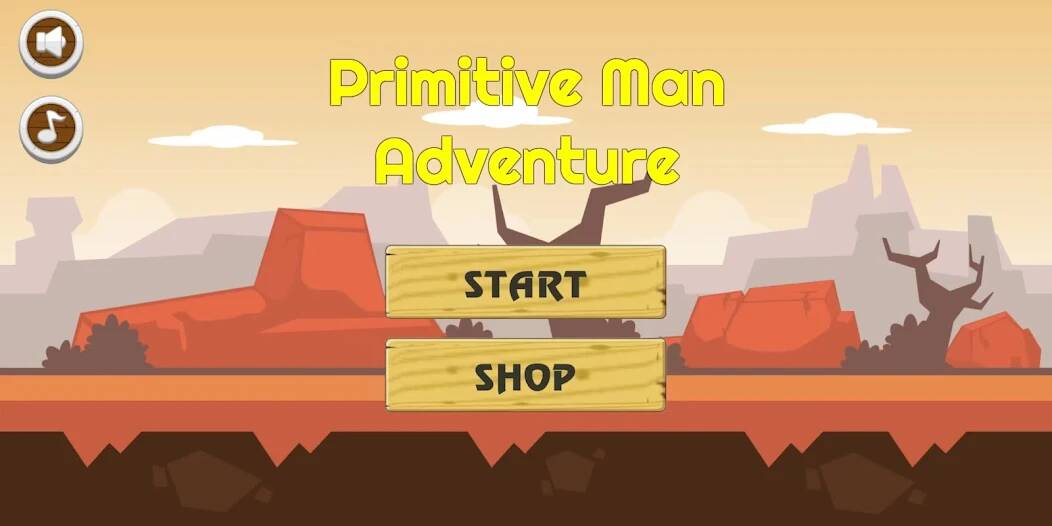 Скачать Primitive Man Adventure (Взлом на монеты) версия 2.3.8 apk на Андроид