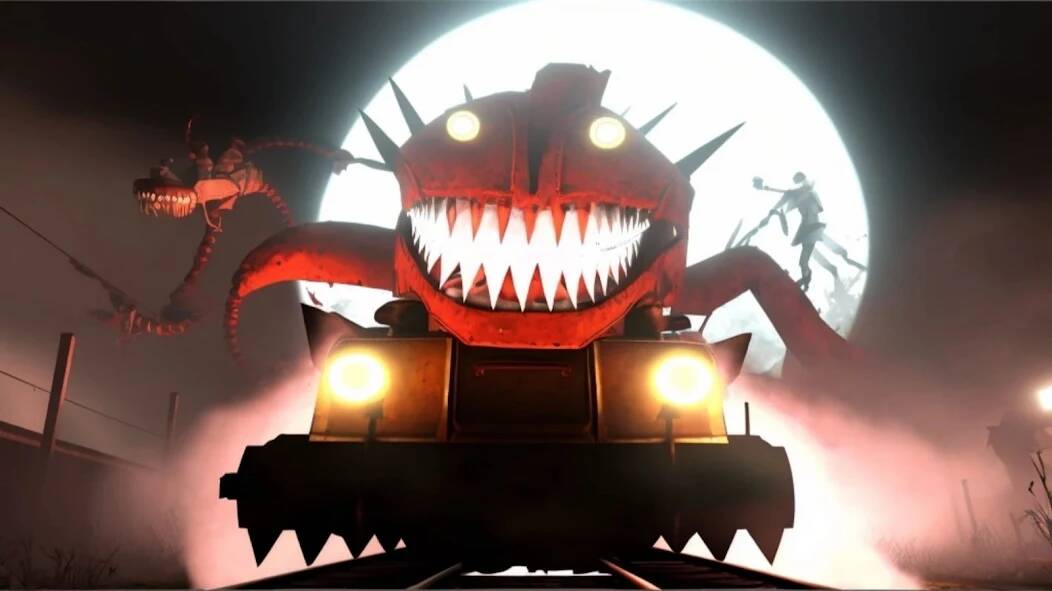 Скачать Scary Spider Horror Train Game (Взлом на монеты) версия 1.5.5 apk на Андроид