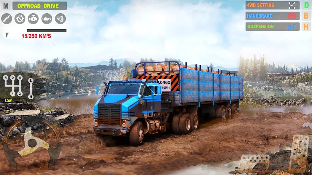 Скачать русский грязевой грузовик (Взлом на монеты) версия 1.5.2 apk на Андроид