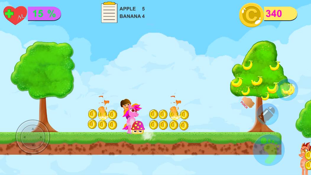 Скачать Dora Riding Pony Escape Jungle (Взлом на деньги) версия 0.3.7 apk на Андроид