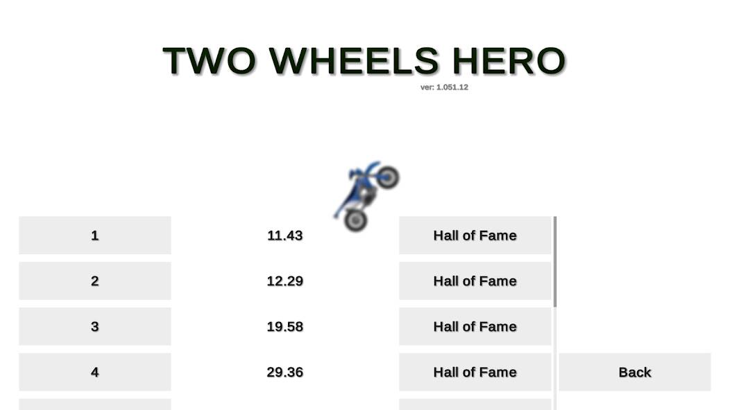 Скачать Two Wheels Hero (Взлом на деньги) версия 2.5.7 apk на Андроид
