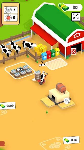 Скачать My Mini Farm (Взлом на монеты) версия 2.5.6 apk на Андроид