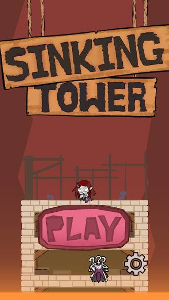 Скачать Sinking Tower (Взлом на деньги) версия 0.5.2 apk на Андроид