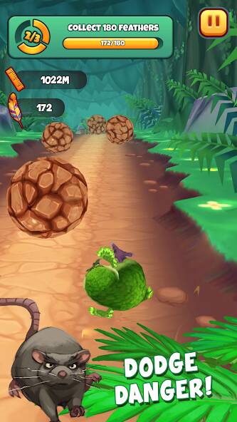 Скачать Kakapo Run: Animal Rescue Game (Взлом на деньги) версия 2.3.2 apk на Андроид