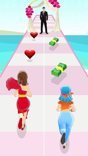 Скачать girl run веселая беговая игра (Взлом открыто все) версия 1.6.4 apk на Андроид